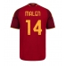 Maillot de foot AS Roma Donyell Malen #14 Domicile vêtements 2026-27 Manches Courtes